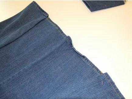 Hogyan készítsünk egy szoknya ki farmer