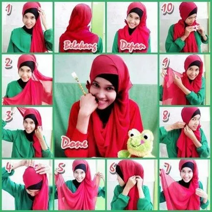 Hogyan kötni egy sálat arab Hogyan kötni egy sálat arab