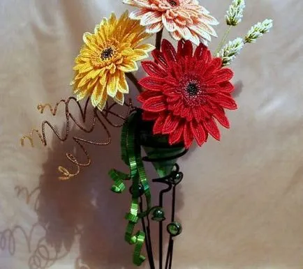 Mesterkurzus gerbera gyöngy Mesterkurzus gerbera gyöngy