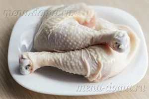 Csirkét a sütőbe hüvely Csirkét a sütőbe hüvely