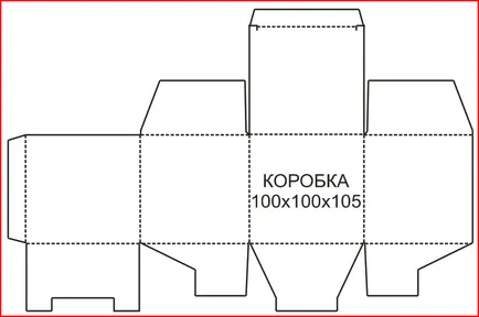 Hogyan készítsünk egy doboz kartonból Hogyan készítsünk egy doboz kartonból