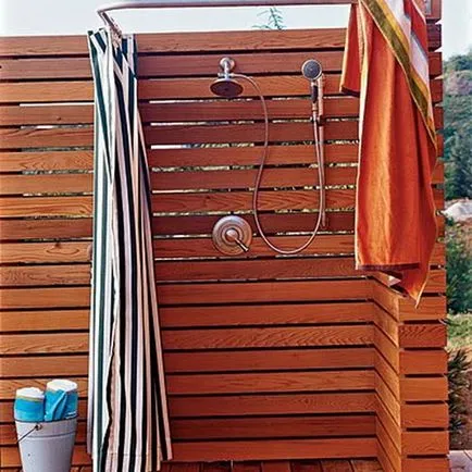 Kültéri zuhanyzó saját kezűleg Kültéri zuhanyzó saját kezűleg