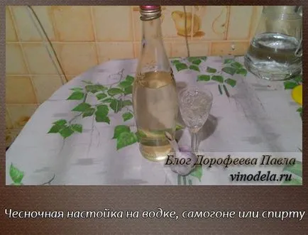 Hogyan készítsünk egy tinktúra otthon