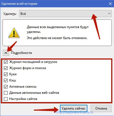 Hogyan lehet eltávolítani a teljes böngésző történelem