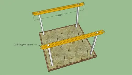 Hogyan építsünk egy pergola Hogyan építsünk egy pergola