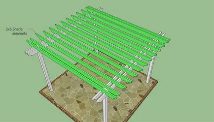 Hogyan építsünk egy pergola Hogyan építsünk egy pergola
