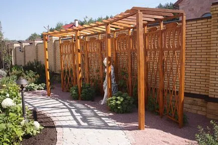 Hogyan építsünk egy pergola Hogyan építsünk egy pergola