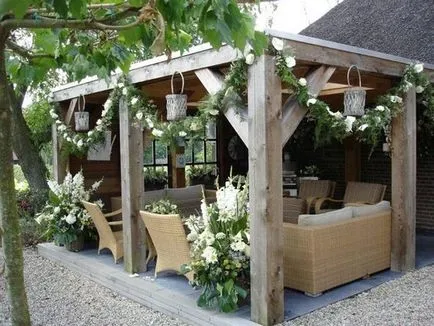 Hogyan építsünk egy pergola