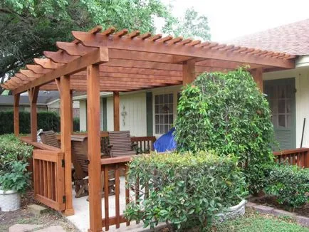 Hogyan építsünk egy pergola Hogyan építsünk egy pergola