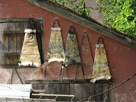 Öltözködés nyúl bőr otthon