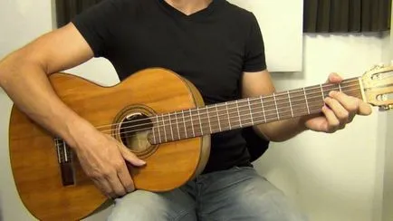 Hogyan kell játszani egy akkordot a gitáron