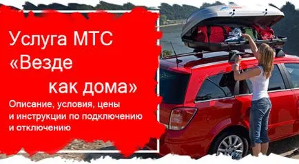 Minden otthoni szolgáltatások MTS