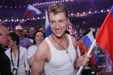 Ahogy Aleksey Vorobev az Eurovíziós Ahogy Aleksey Vorobev az Eurovíziós