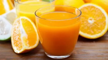 Juice narancs otthon
