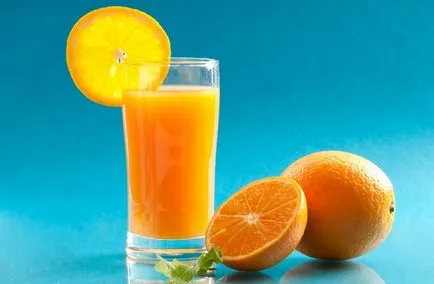 Juice narancs otthon