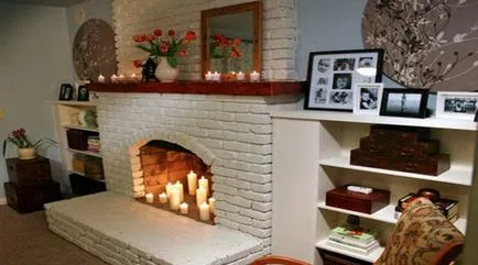 Hogyan díszíteni a kandalló Hogyan díszíteni a kandalló
