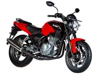 Keret egy motorkerékpár kezével