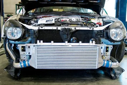 Mi a front-hegyen intercooler
