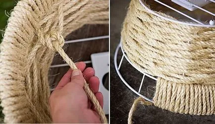 Mesterségek a kötelet a kezét