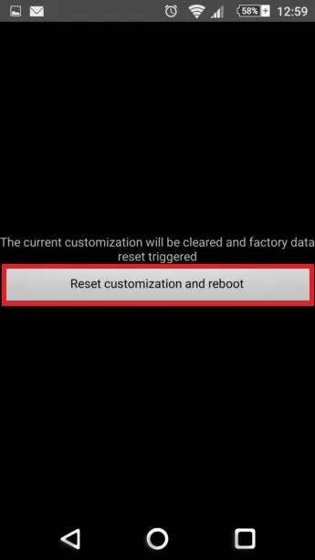 Hogyan készítsünk egy hard reset sony