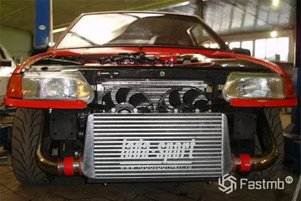Mi a front-hegyen intercooler