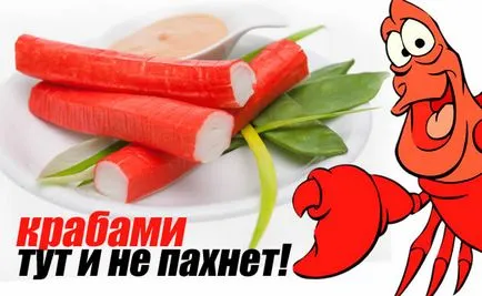 Mi főtt rák botok