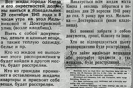Babi Yar, mint volt Babi Yar, mint volt