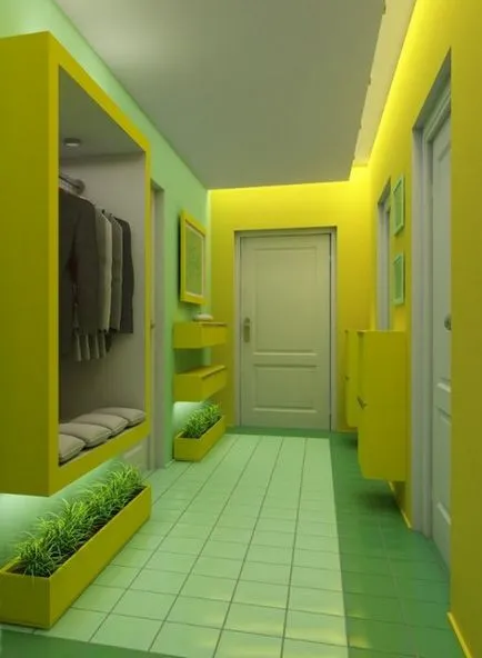 Ahogy bútorozott szobában