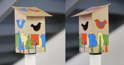 Hogyan készítsünk egy madárház egy fa