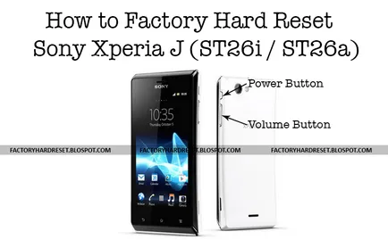 Hogyan készítsünk egy hard reset sony Hogyan készítsünk egy hard reset sony