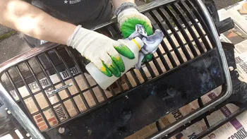Hogyan kell festeni a hűtőrács az autó a kezüket