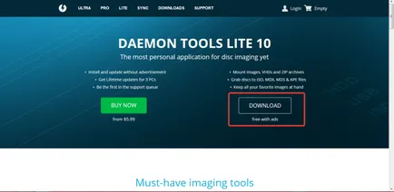 Hogyan kell használni a Daemon Tools