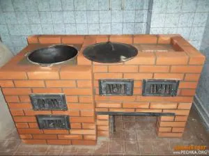 Hogyan építsünk egy kemencében, grill saját kezét Kazan, rajzok és grill tippek