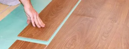 Hogyan feküdt laminált padló - négy fő módja