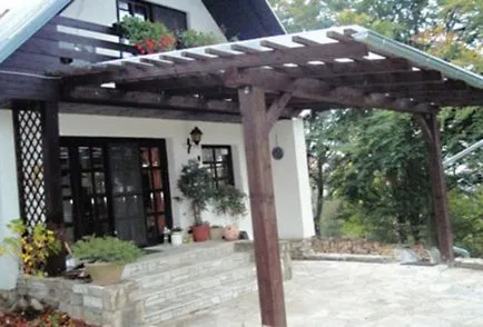 Hogyan építsünk egy fészer a ház