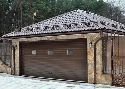Hogyan építsünk egy garázs telken álló szerkezetek és anyagok, álom ház