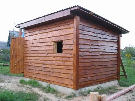 Hogyan építsünk egy fészer az ő dacha videó utasítást - építeni a saját kezét, rajz, fotó