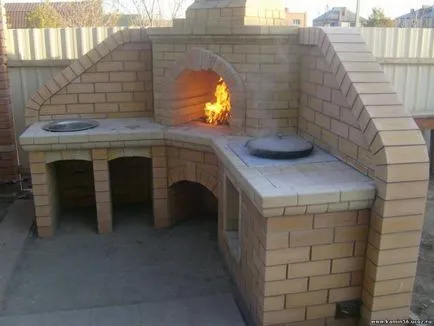 Hogyan építsünk egy kemencében, grill saját kezét Kazan, rajzok és grill tippek