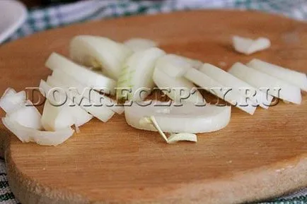 Hogyan megsütjük sertésmáj hagymás - egy egyszerű recept fényképpel (sült sertés máj) Hogyan megsütjük sertésmáj hagymás - egy egyszerű recept a fotó
