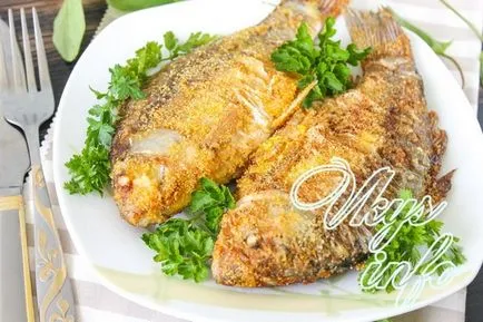 Hogyan ponty megpirítjuk egy serpenyőben a kéreg (JSZK) Hogyan ponty megpirítjuk egy serpenyőben egy héja