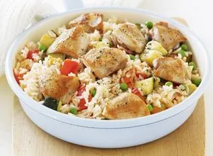 Főzni rizottó csirke recept lépésről lépésre fotók