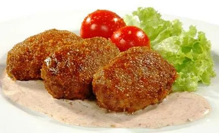 Főzni hamburgerek darált receptek