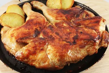 Főzni csirke dohány otthon - főzés recept lépésről lépésre fotók (receptek) Főzni csirke dohány otthon - főzés recept lépésről lépésre fotók