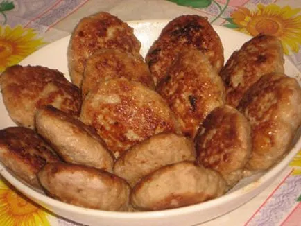 Főzni hamburgerek darált receptek