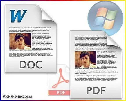 Hogyan lehet átalakítani a dokumentumot Word (DOC) egy pdf fájl, és azt is átalakítani, hogy FB2, létrehozása,
