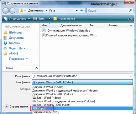 Hogyan lehet átalakítani a dokumentumot Word (DOC) egy pdf fájl, és azt is átalakítani, hogy FB2, létrehozása,