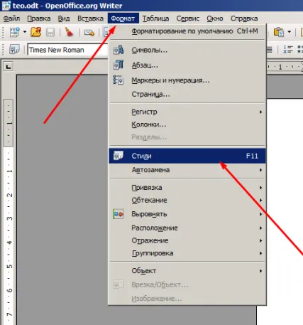 Hogyan újraszámozásához oldalak Open Office
