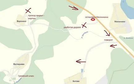 A megközelíthetősége szent forrás Gremyachiy kulcs meghajtó áramkör (drive) Hogyan lehet eljutni a szent forrás Gremyachiy fő irányait
