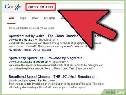 Hogyan lehet ellenőrizni internet sebessége