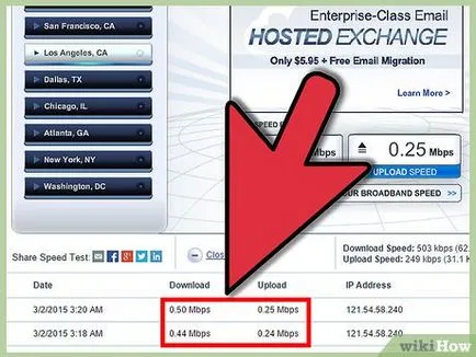 Hogyan lehet ellenőrizni internet sebessége